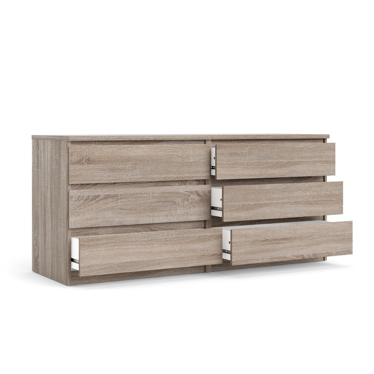 Kepner 6 Drawer 60.5 W Double Dresser
