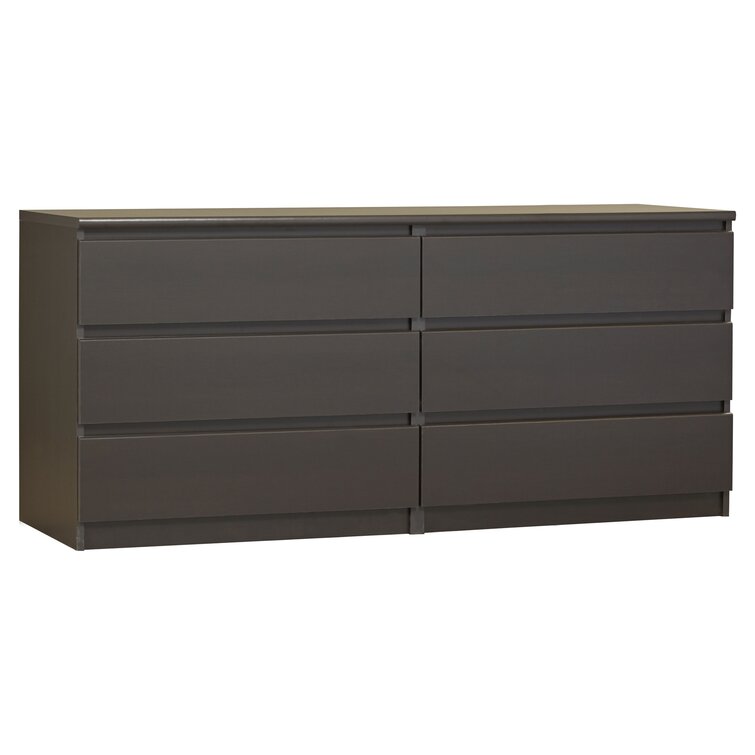 Kepner 6 Drawer 60.5 W Double Dresser