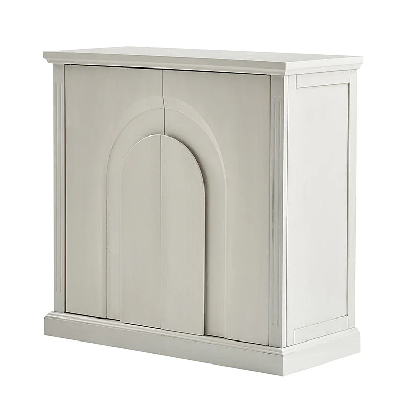 Lorenz 35 Tall 2 - Door Accent Cabinet With Adjustable Shelves