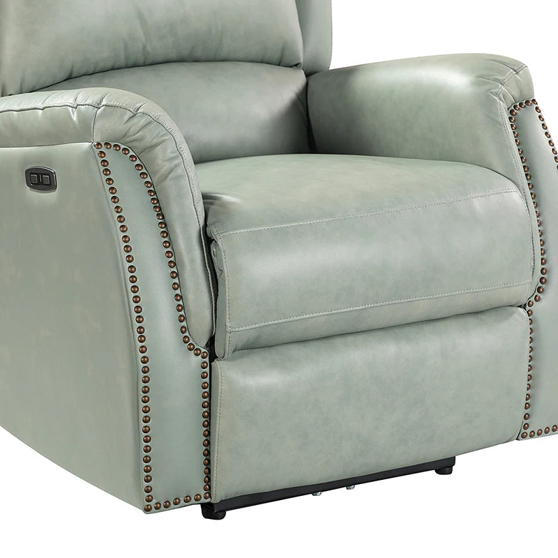 Flora Genuine Leather Power Recliner