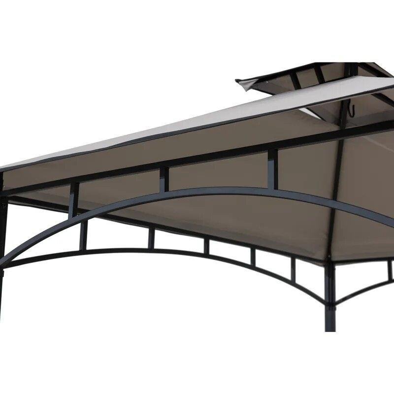 Bayamo 8 Ft. W x 5 Ft. D Steel Grill Gazebo