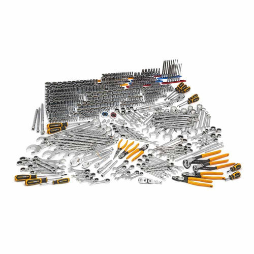 GearWrench MEGAMODMRO 614-Piece Master Technician Set with Custom Trays and Storage