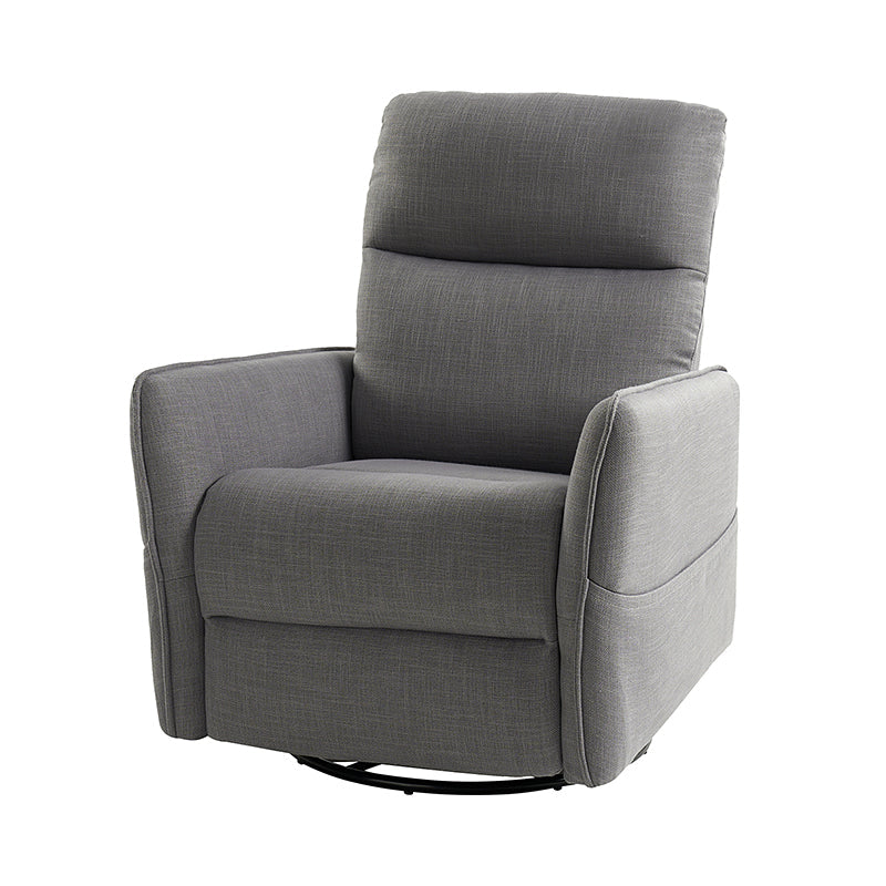 Chris Swivel Rocker Recliner with Two Side Pockets