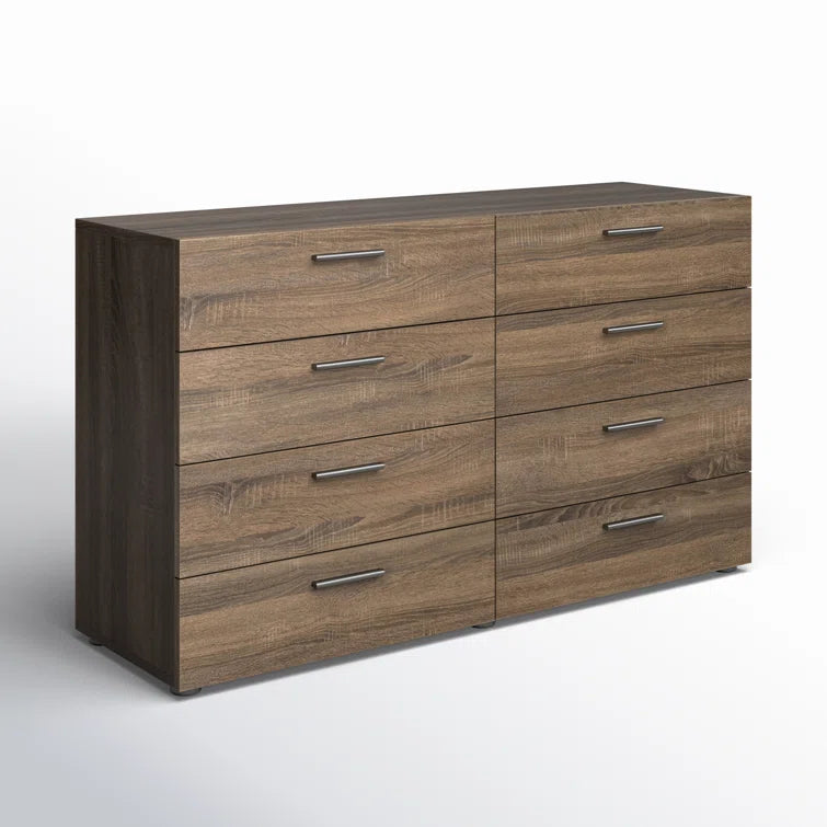 Jantz 8 Drawer 55.12 W Double Dresser