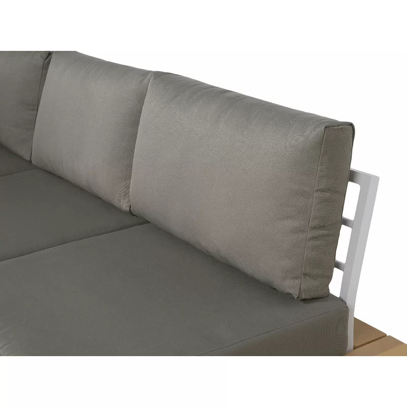 Kirch Wicker 5 - Person Garden Lounge Set with Cushions