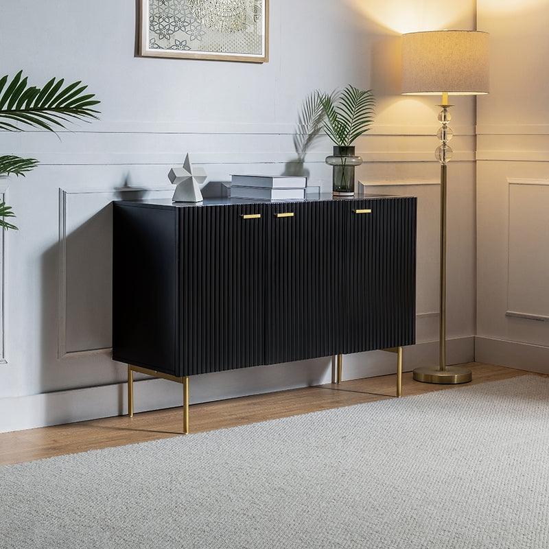 Roman Lacquer 3-Door Sideboard 47