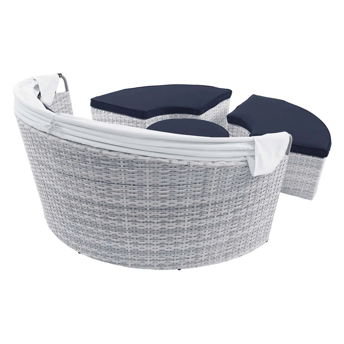 Modway Scottsdale Canopy Outdoor Patio Daybed