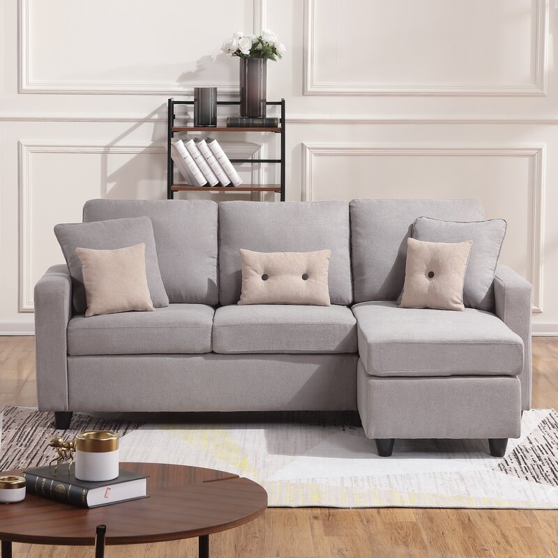 Campbelltown 78.5′′ Wide Reversible Sofa & Chaise With Ottoman