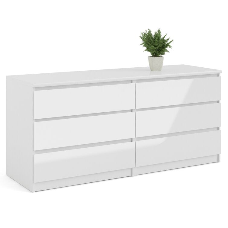 Kepner 6 Drawer 60.5 W Double Dresser