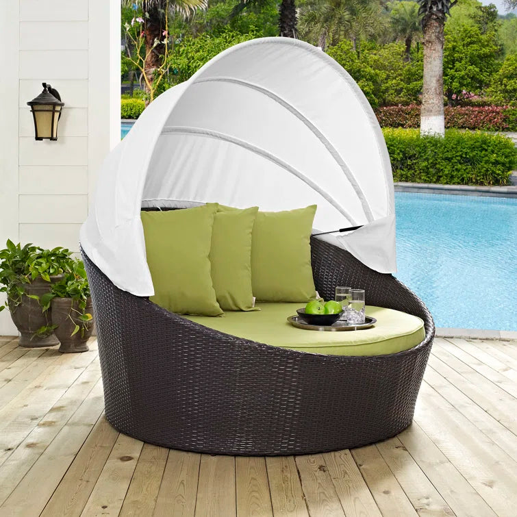 Modway Siesta Canopy Outdoor Patio Daybed