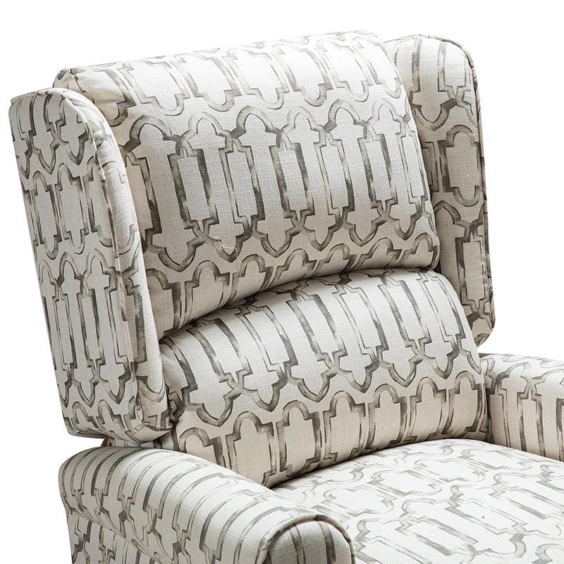 Erdeni Upholstered Manual Wingback Recliner Chair