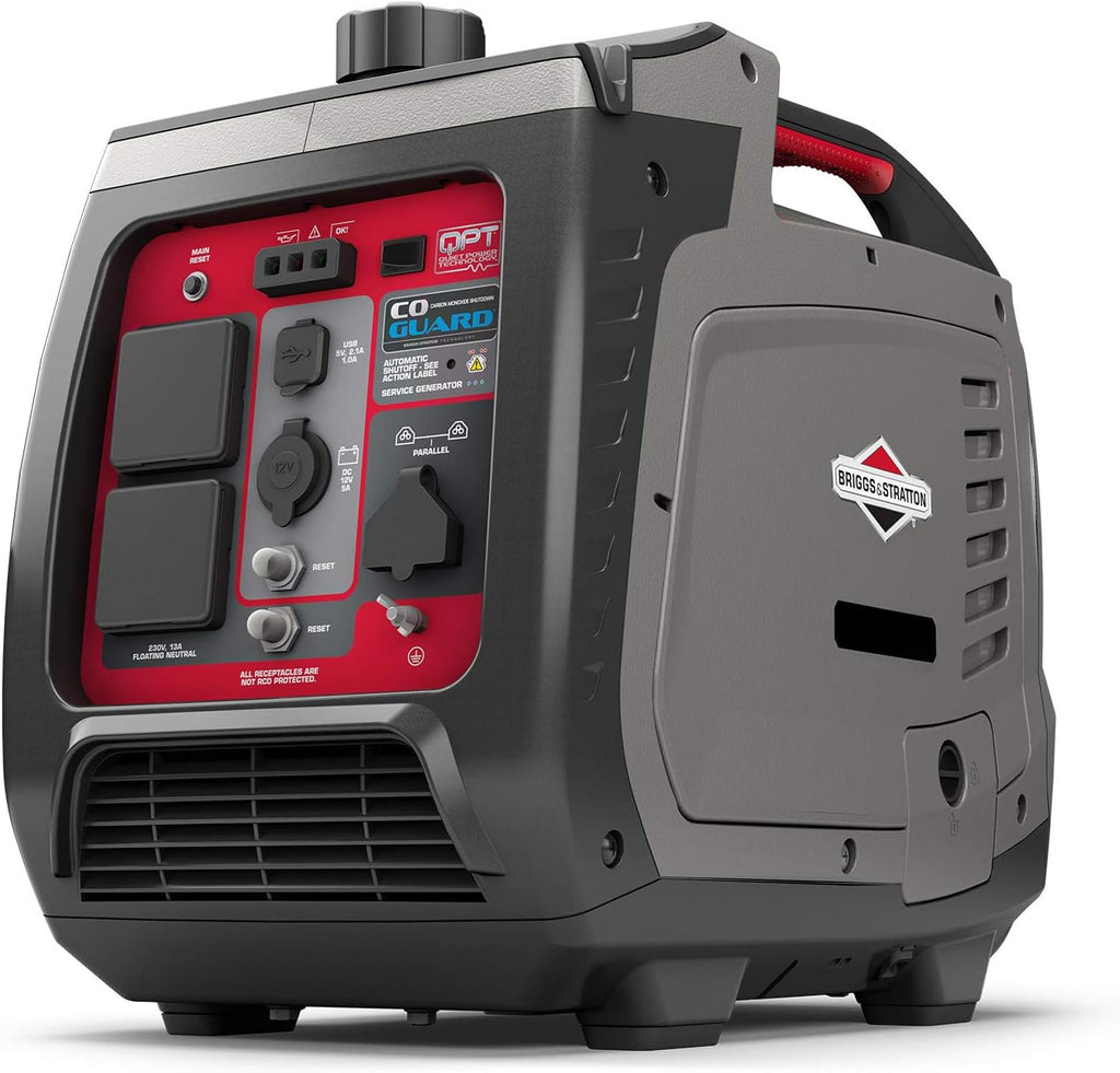 Briggs & Stratton 030801 Petrol Portable Inverter Generator PowerSmart Series P2400
