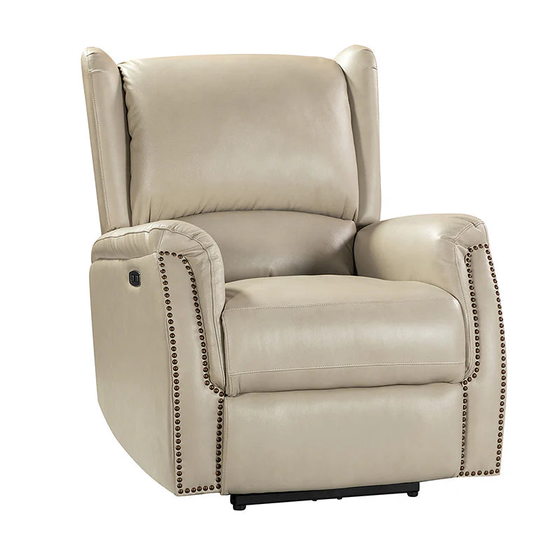 Flora Genuine Leather Power Recliner