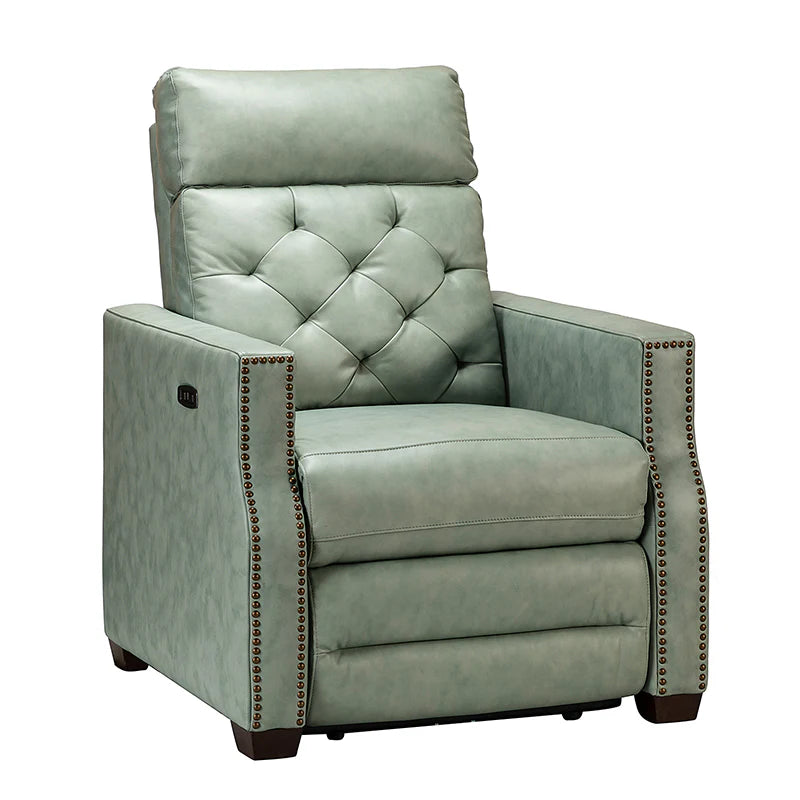 Carlota 31.5 Wide Genuine Leather Power Recliner