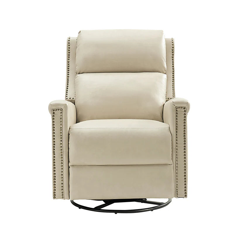 Anton Traditional Design Swivel and Rocker Power Recliner