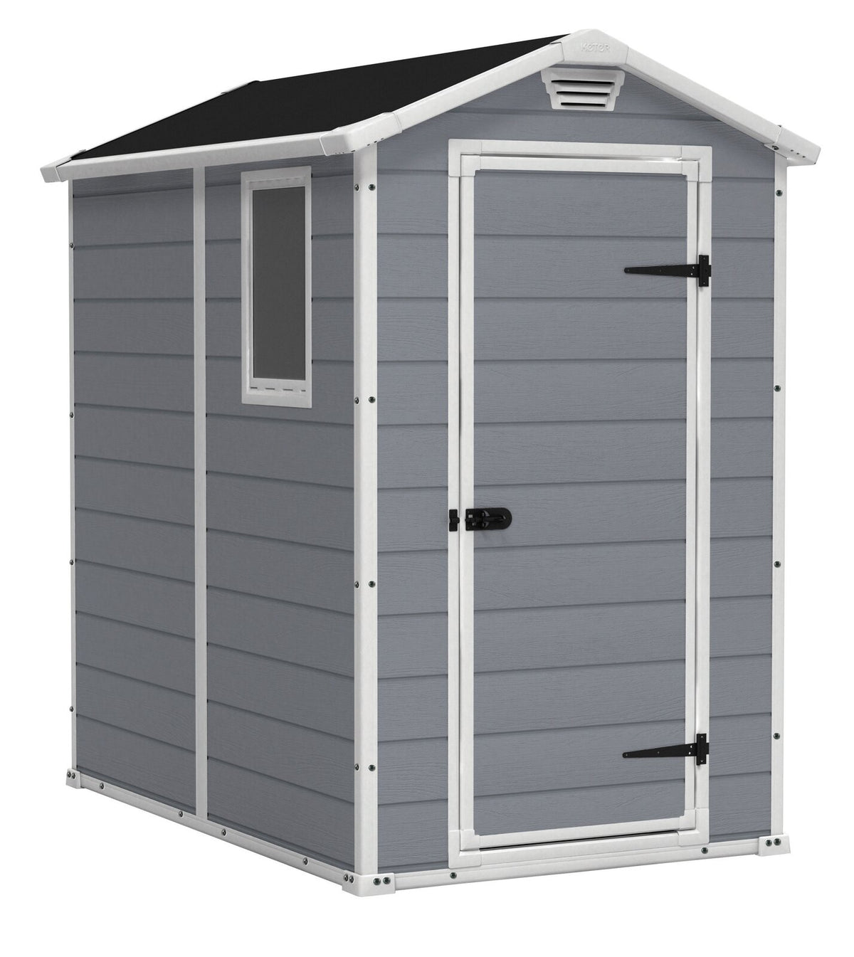 Manor 4 ft. W x 6 ft. D Plastic Vertical Storage Shed