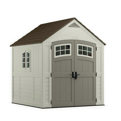 Cascade 7 ft. W x 7 ft. D Plastic Storage Shed