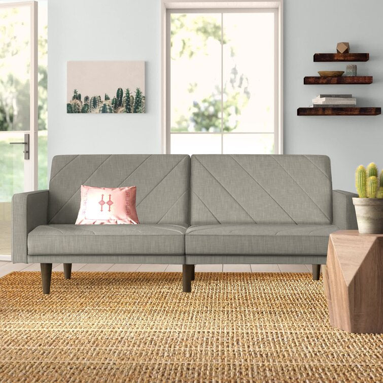 Adria Twin 78.5 Wide Split Back Convertible Sofa