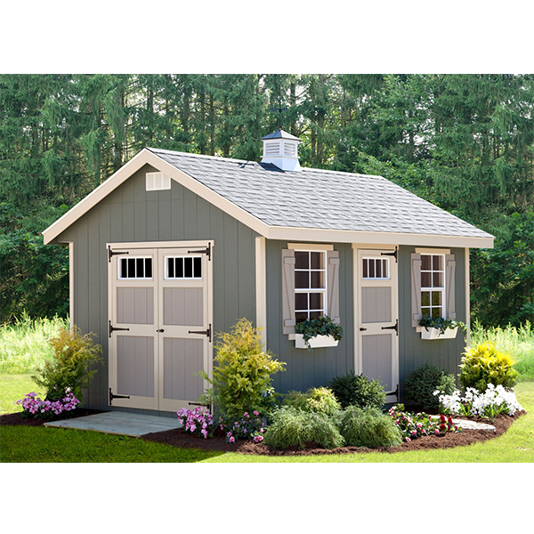 10 ft. W x 14 ft. D Storage Shed