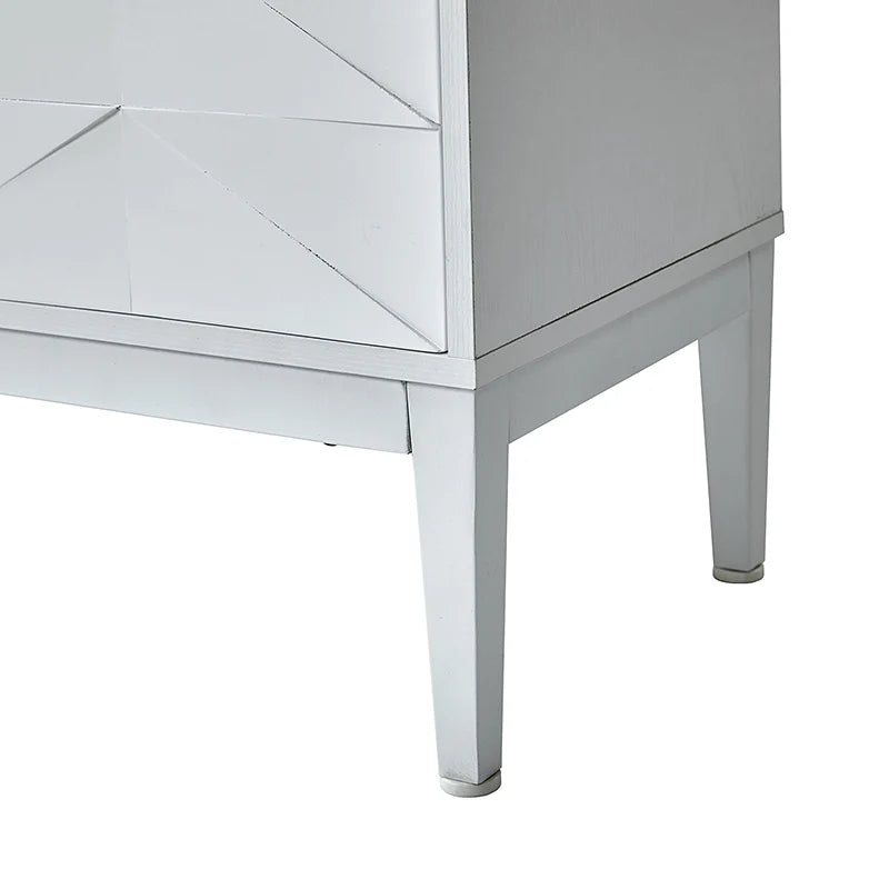 Beat Mid-century Modern 4-door Sideboard with Adjustable Shelf