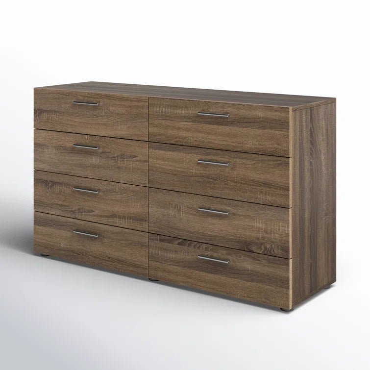 Jantz 8 Drawer 55.12 W Double Dresser