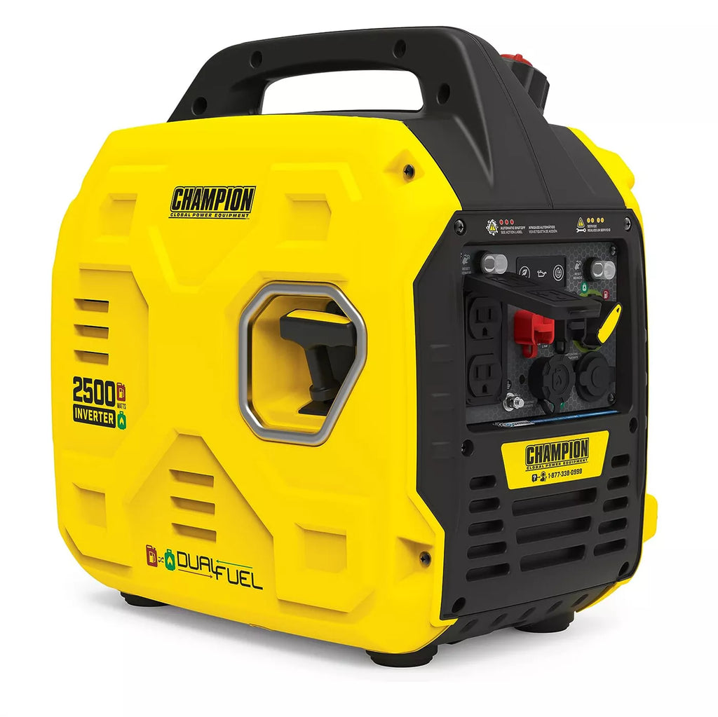 2500-Watt Champion Power Equipment Ultralight Portable Dual Fuel Inverter Gen