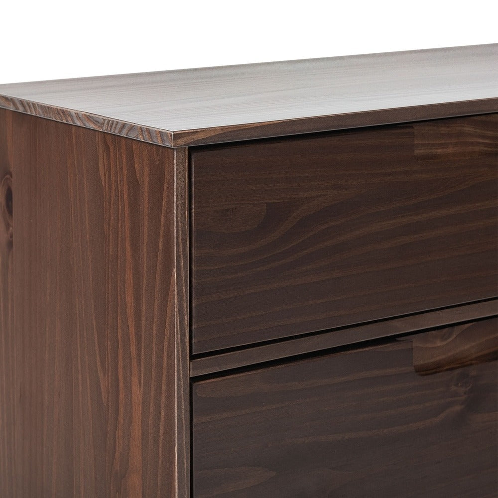 Middlebrook Gammelstaden Mid-Century Solid Wood 6-Drawer Dresser