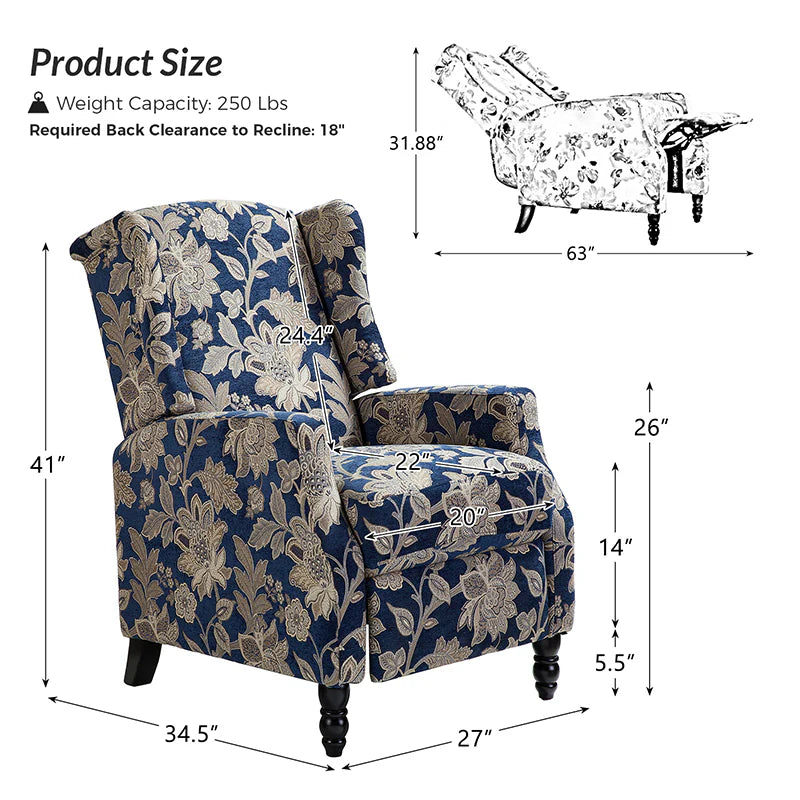 Lilith Upholstered Recliner