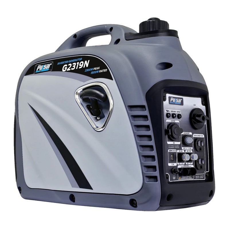 Pulsar 2.300W Portable Gas-Powered Quiet Inverter Generator With USB Outlet & Parallel Capability. Carb Compliant. G2319N