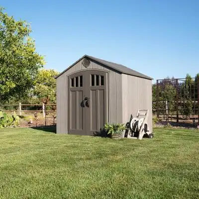 LIFETIME 8 FT. X 7.5 FT. OUTDOOR STORAGE SHED