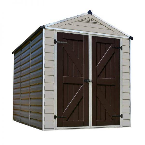 SkyLight 6 ft. W x 8 ft. D Plastic Storage Shed