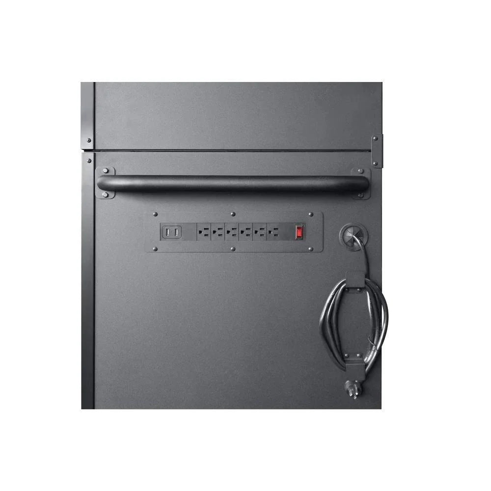 80 in. W 10-Drawer. Deep Combination Tool Chest and Rolling Cabinet Set in Matte Black (3-Piece)