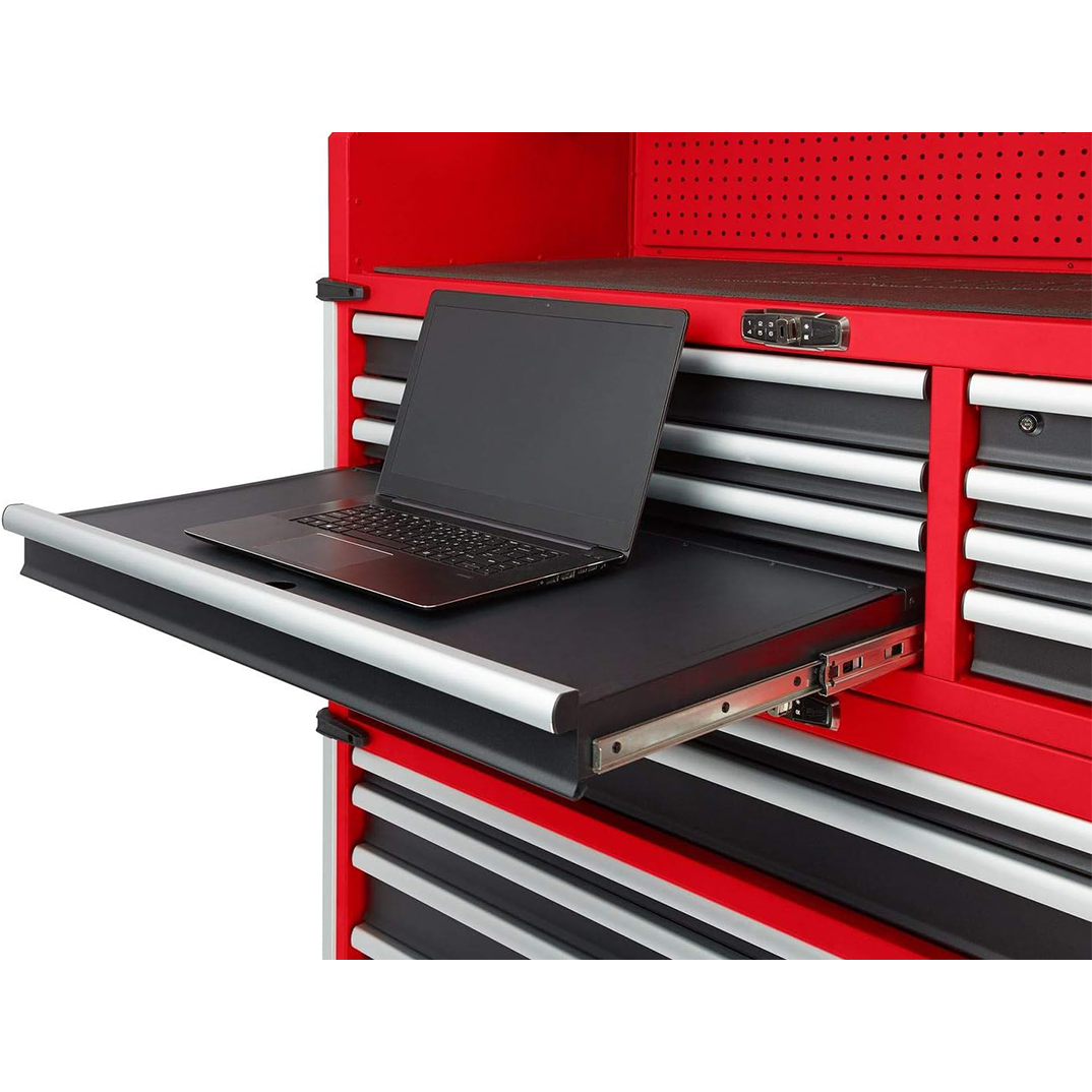 Milwaukee 56 Premium 18-Drawer Tool Box Chest and Cabinet Combo with Electronic Keypad Lock