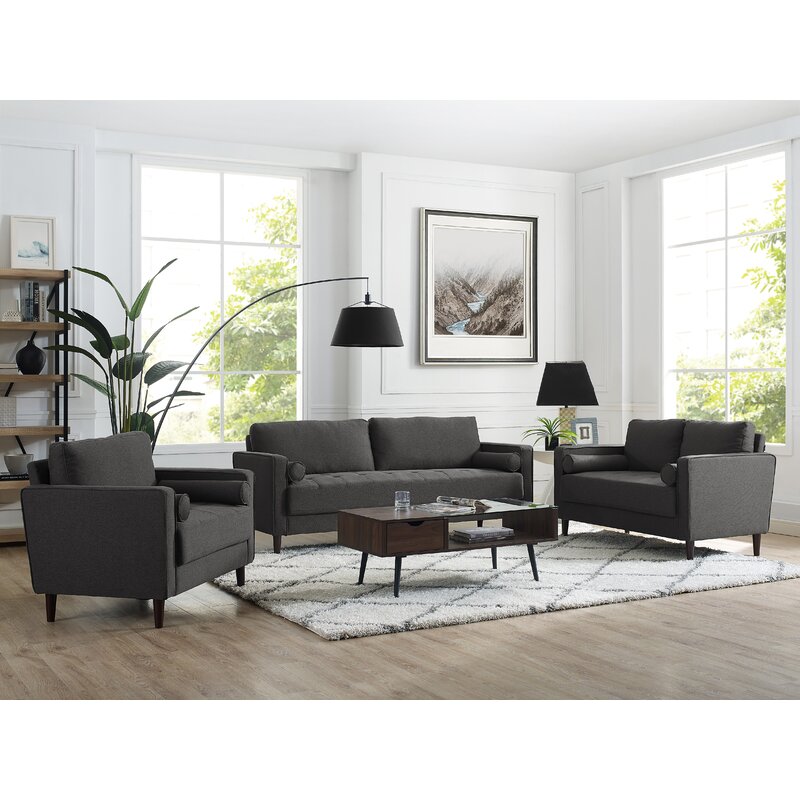 Garren 70.1 Square Arm Sofa