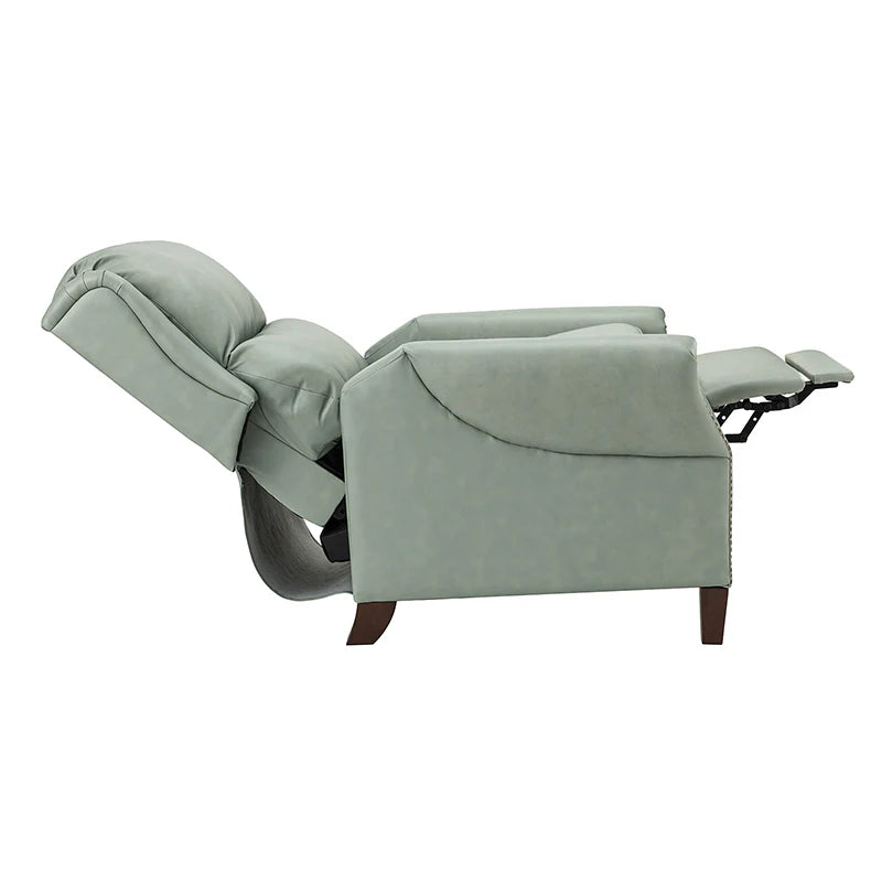 Rosaura 32.68 Wide Genuine Leather Manual Recliner