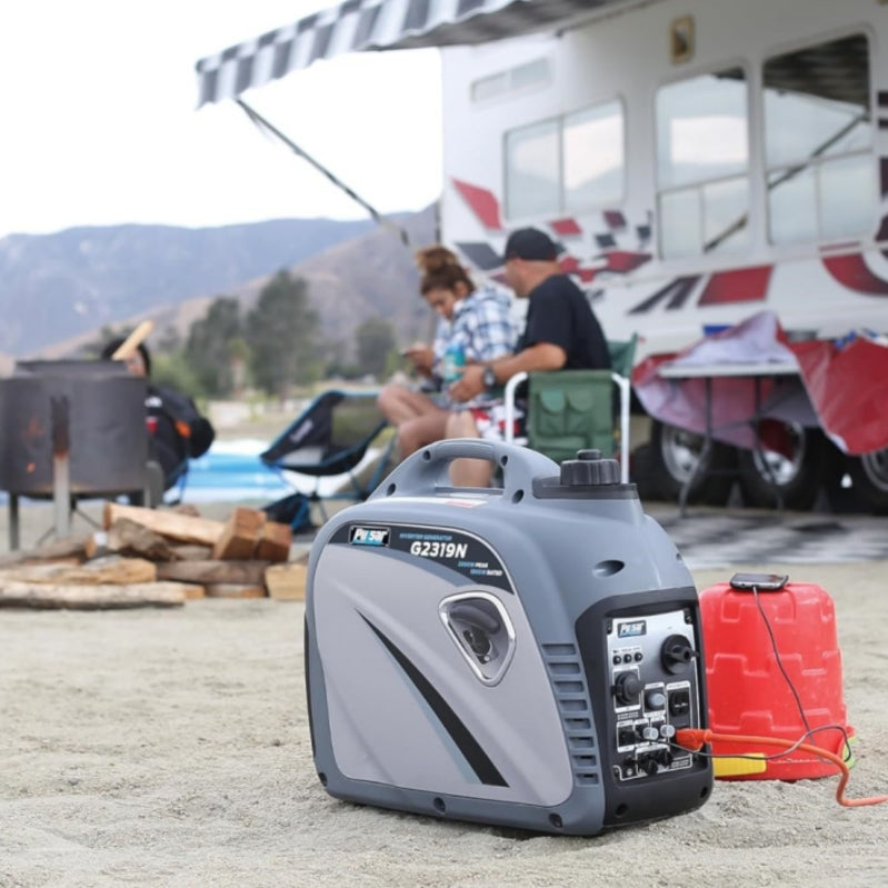 Pulsar 2.300W Portable Gas-Powered Quiet Inverter Generator With USB Outlet & Parallel Capability. Carb Compliant. G2319N