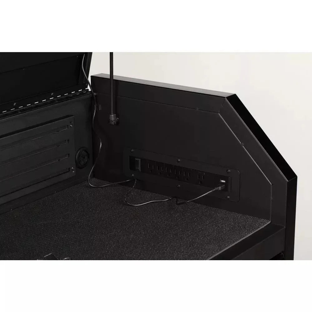 INDUSTRIAL 41 IN. W X 21.5 IN. D 4-DRAWER TOP TOOL CHEST IN MATTE BLACK