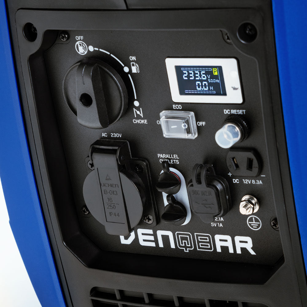 2.1 KW INVERTER POWER GENERATOR. PETROL-POWERED DQ-2100