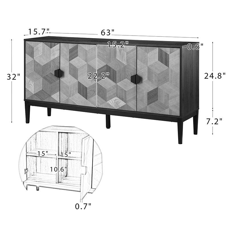 Sevyn 4-Door Sideboard - 63