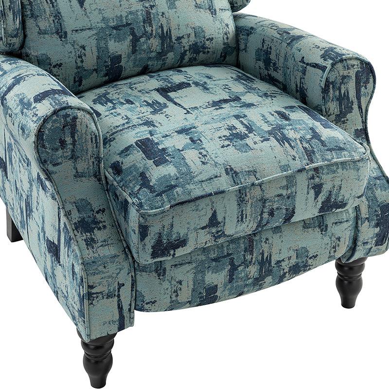 Erdeni Upholstered Manual Wingback Recliner Chair