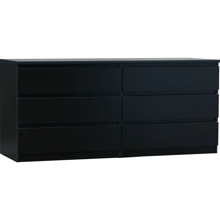 Jada 6 Drawer 60.5 W Double Dresser