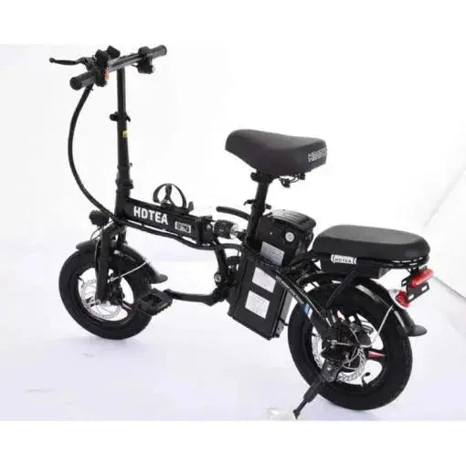 Foldable 250W Fat-Tire Electric Bike – Removable Battery. All-Terrain Design for Adults &amp; Teens