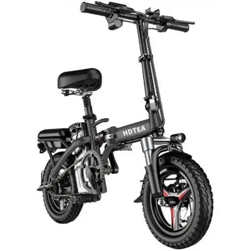 Foldable 250W Fat-Tire Electric Bike – Removable Battery. All-Terrain Design for Adults &amp; Teens