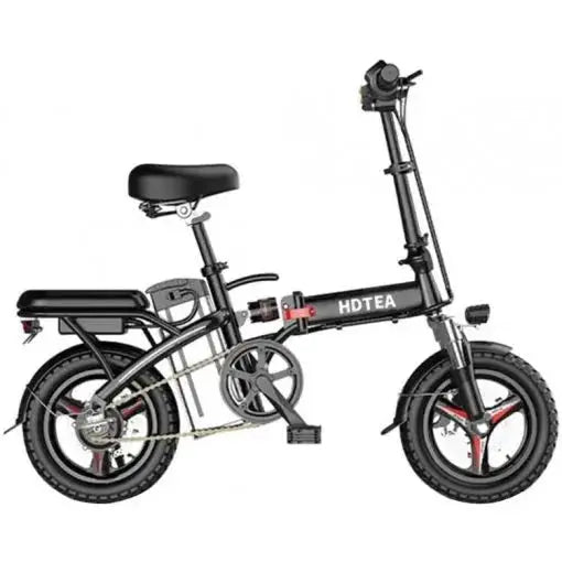 Foldable 250W Fat-Tire Electric Bike – Removable Battery. All-Terrain Design for Adults &amp; Teens