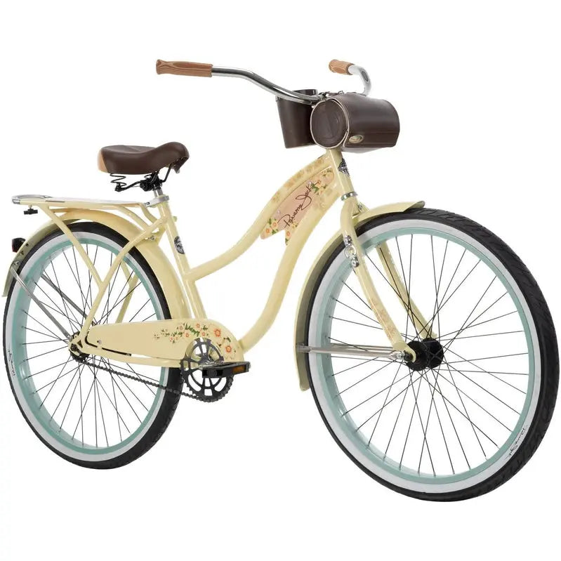 Huffy Panama Jack Women-s 26-Inch Beach Cruiser Bicycle