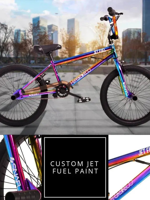 Hyper Jet Fuel BMX Bike – 20-Inch Youth Bicycle Designed for Riders Ages 8–13 with Durable Alloy Frame &amp; Responsive Handling