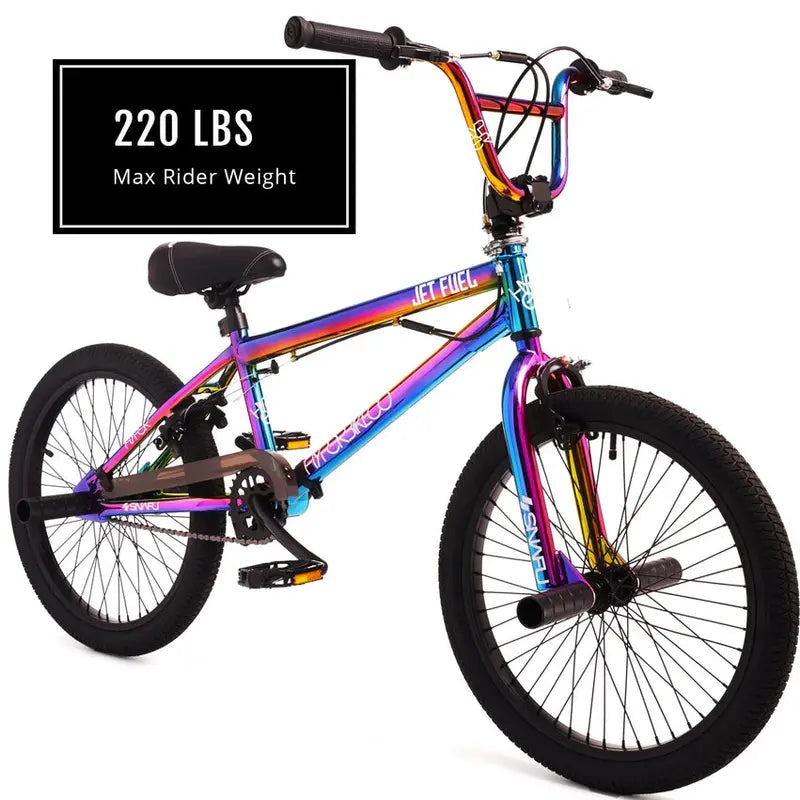 Hyper Jet Fuel BMX Bike – 20-Inch Youth Bicycle Designed for Riders Ages 8–13 with Durable Alloy Frame &amp; Responsive Handling