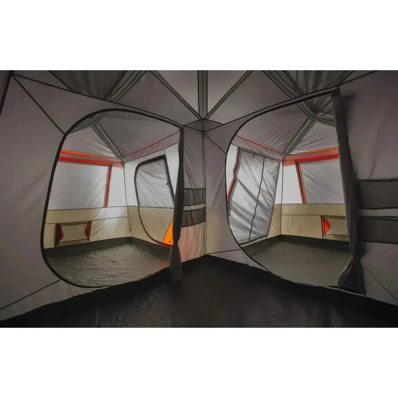Instant Cabin Tent – 12-Person Capacity. Quick-Pitch Design