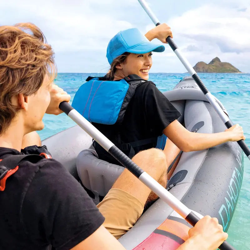 Intex Dakota K2 Open-Box 2-Person Inflatable Kayak – Includes Oars &amp; Hand Pump (2026)