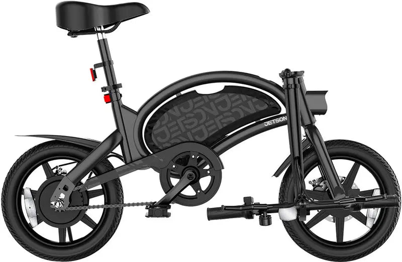 Jetson Bolt Pro 2025 Electric Bike – 30-Mile Range. 15.5 mph Top Speed. Matte Black Finish